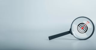 Magnifying Glass with Target